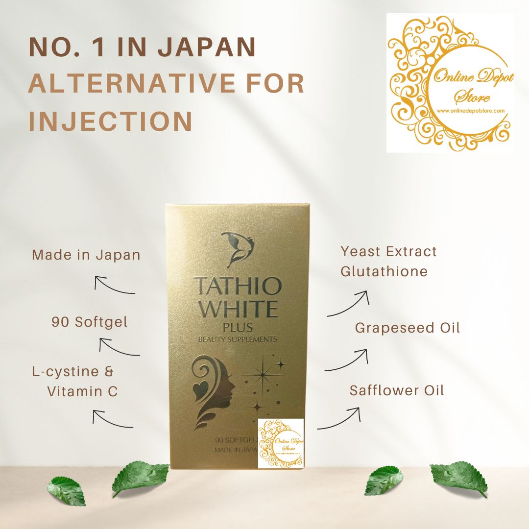 tathiowhiteplus softgel glutathione made in japan – Online Depot Store