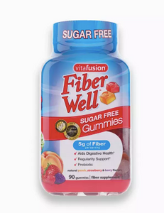 Fiber Well - Peach, Strawberry, Berry Flavored (90 Gummies) (Near Expiry: Jan 2023)