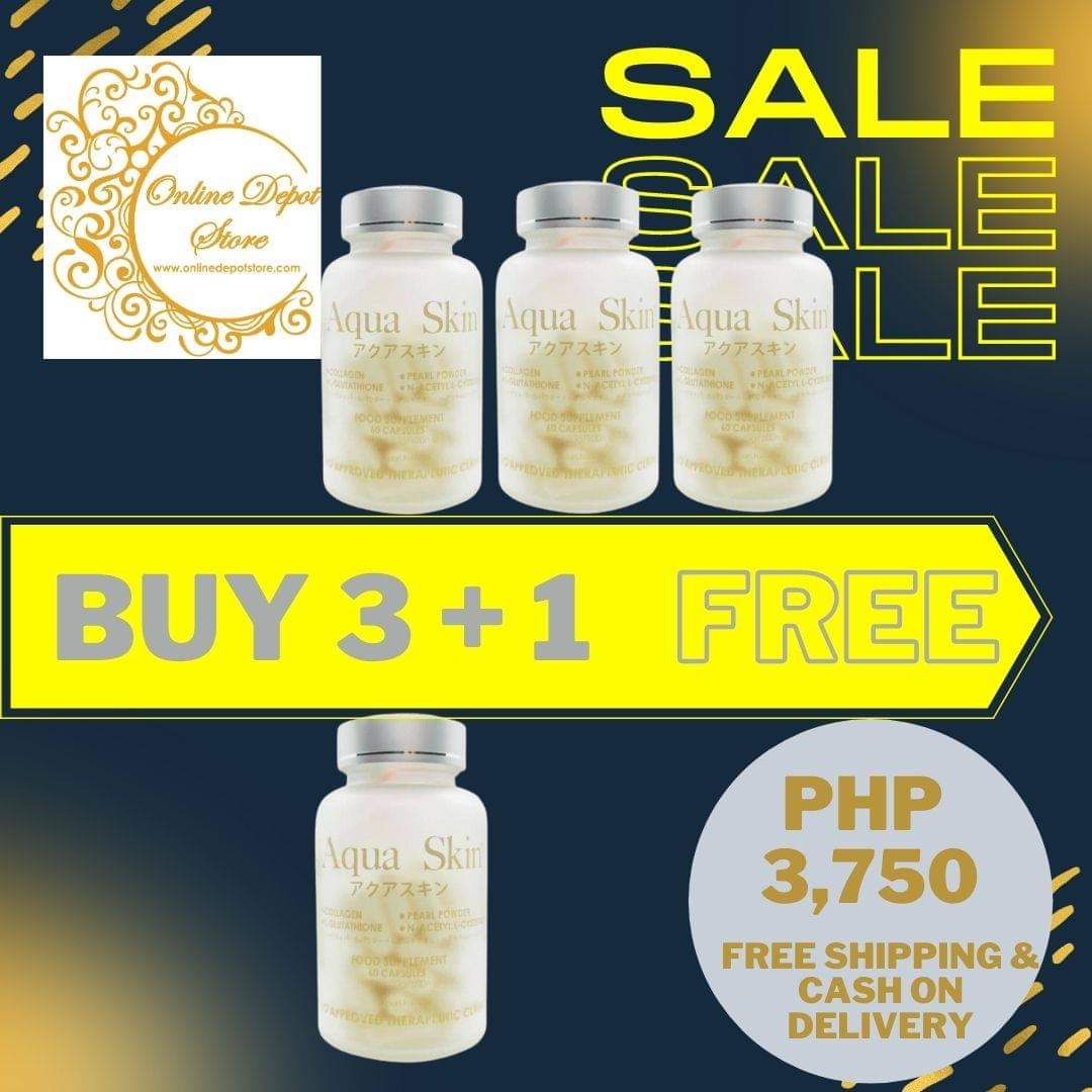 glutathione injections skin whitening AQUASKIN 3+1 PROMO PACKAGE – Online Depot Store