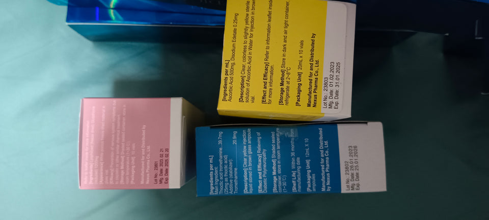 Snow white Glutathione set with seal
