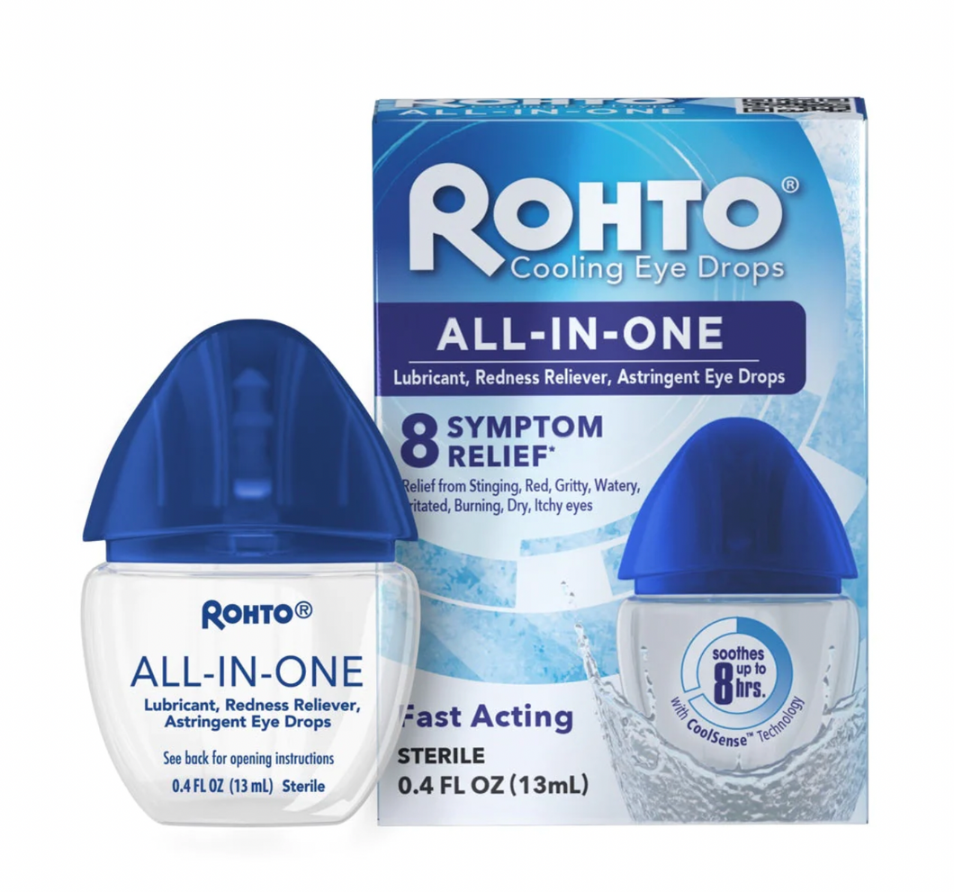 Rohto® All-In-One Multi-Symptom Eye Drops