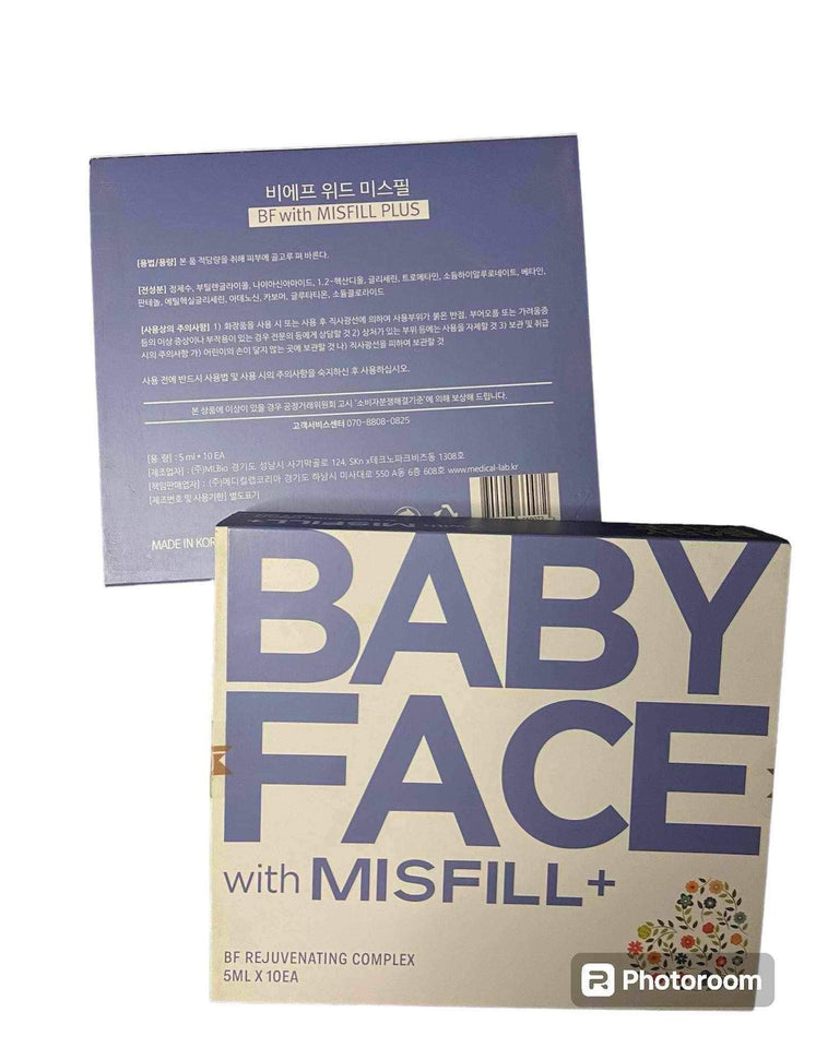 Babyface with misfill for micro needling