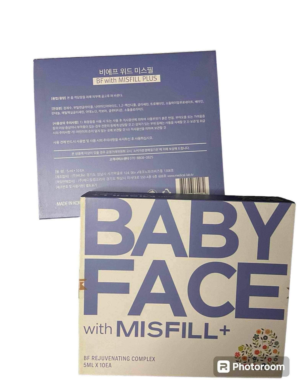Babyface with misfill for micro needling