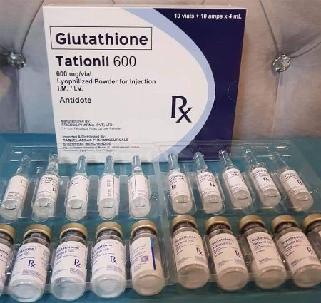 Tationil FDA 600mg Glutathione FREE Vitamin C