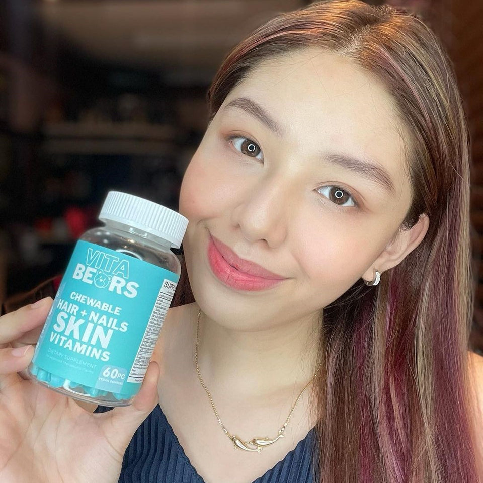 Vitabears Hair Skin Nails (Glutathione+ Collagen+Glycine+Biotin)