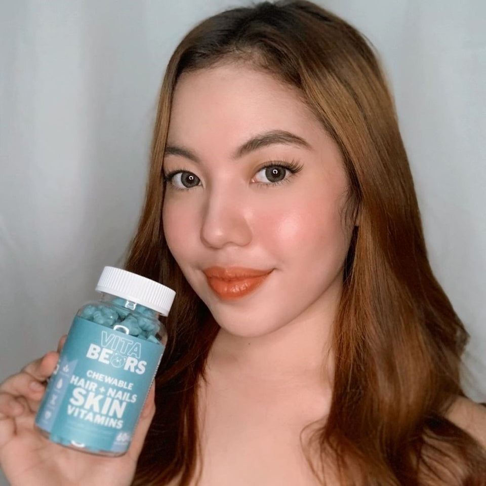 Vitabears Hair Skin Nails (Glutathione+ Collagen+Glycine+Biotin)