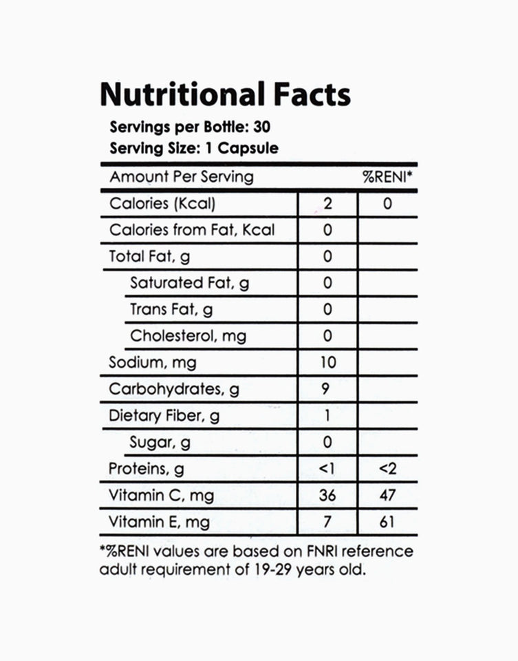 Nuwhite S-Acetyl Glutathione (30 caps)
