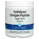 Lake Avenue Hydrolyzed Collagen Peptides Type I & III (Unflavored)200g