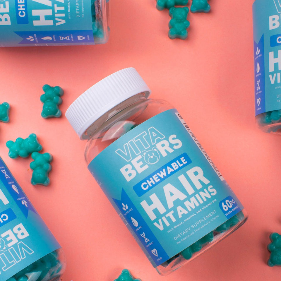 Vitabears Hair Vitamins (60 Gummies)