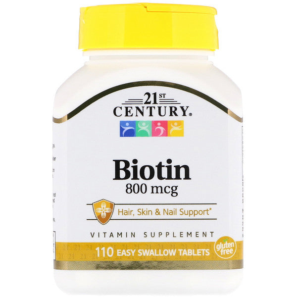 Biotin 800mcg(110 Easy Swallow Tablets)