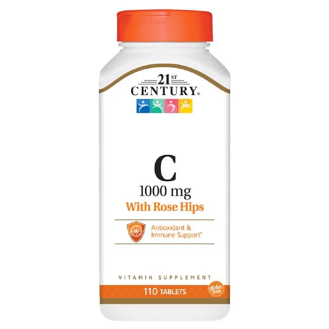 21st century vitamin c with rosehips 1000mg