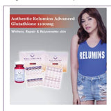 Relumins 1100mg Set + Free Gluta1000(30 caps)