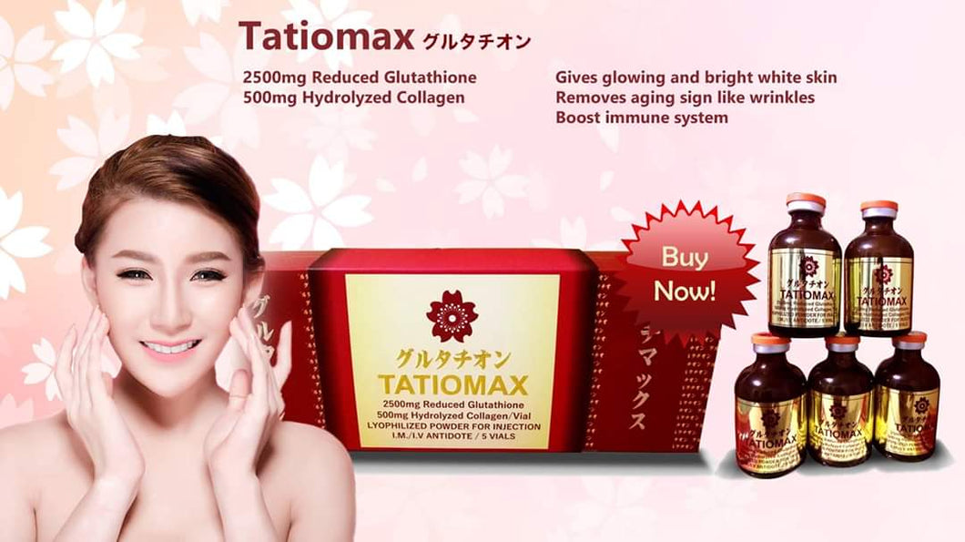 Tatiomax 2500mg(5sessions) drip set Online Depot Store Tatiomax 2500mg(5sessions) drip set Online Depot Store