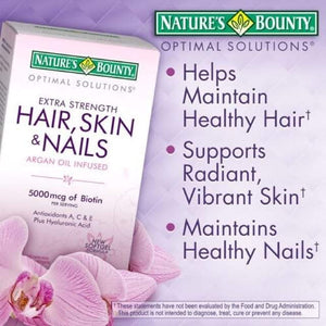 Natures bounty hair skin nails