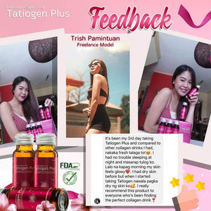 Tatiogenplus Glutathione and Collagen drinks