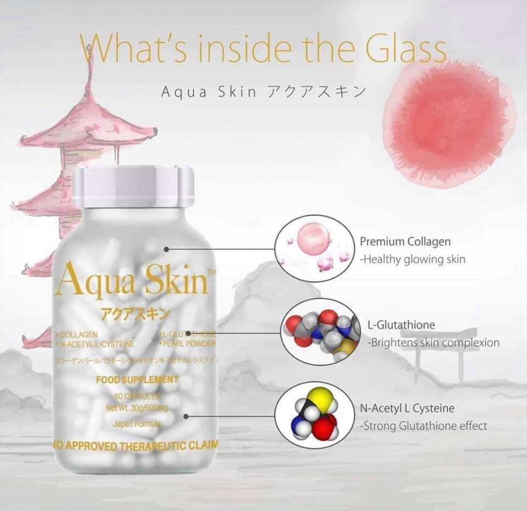 aqua skin glutathione content Aquaskin Glutathione Capsules – Online Depot Store