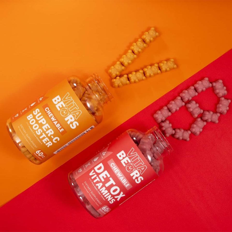 Vitabears detox with pure applecider 1000mg