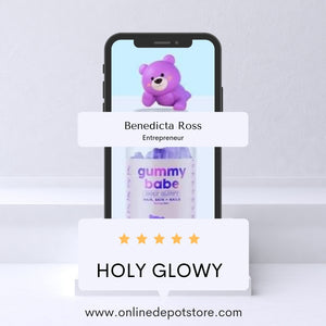 Gummy Babe 5000mcg Hair Skin and Nails Collagen