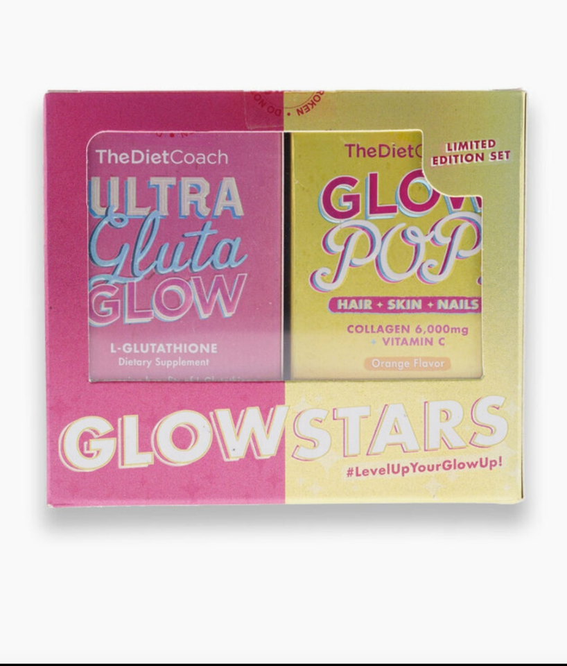 The diet coach GLOWSTARS GLUTA AND COLLAGEN BUNDLE