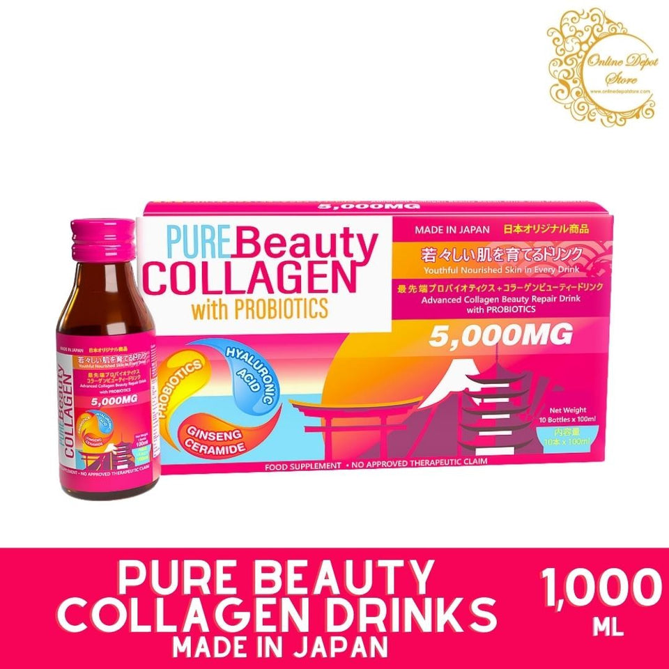 Purebeauty Collagen Drinks with Probiotic