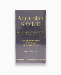 Aquaskin Gluta Caps Gold - Limited Edition (60 caps)