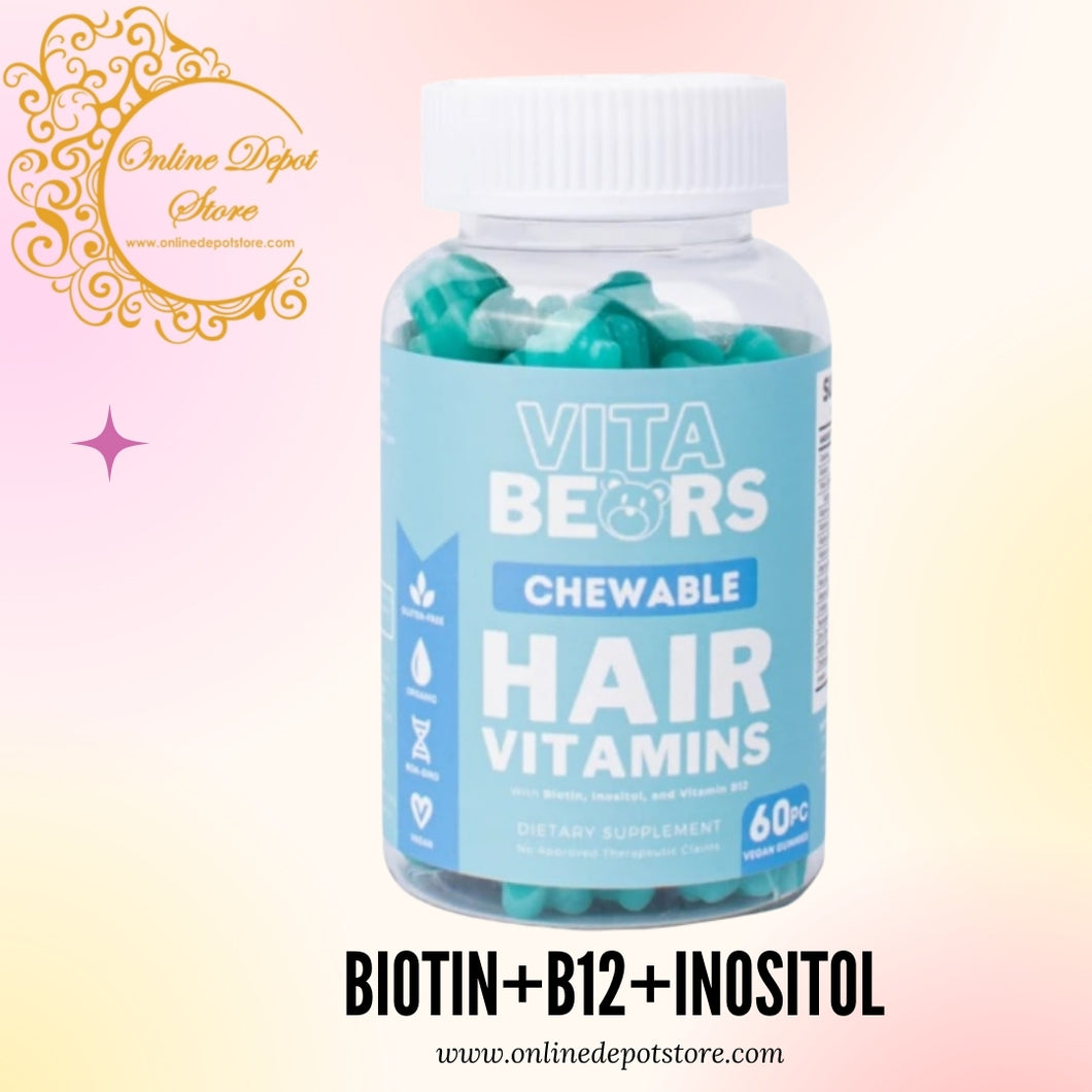 Vitabears Hair Vitamins (60 Gummies)