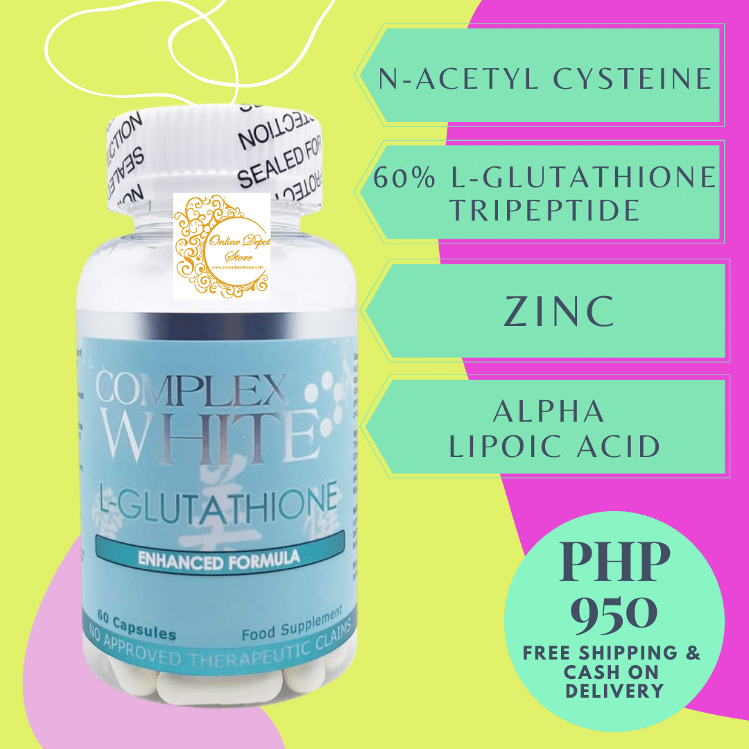 complex white l glutathione review (60 CAPSULES) – Online Depot Store google_shopping Glutathione IV Infusion Therapy: Subscription:1 month bundle
