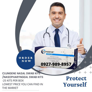 CLUNGENE NASAL SWAB KITS /NASOPHARYNGEAL SWAB KITS