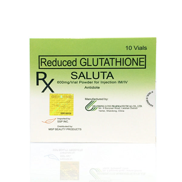 Saluta Reduced Glutathione I.V. 600mg