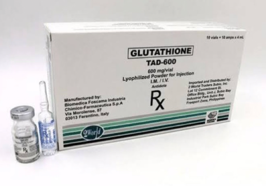 TAD GLUTATHIONE  with vitamin C (10 sessions Complete Set