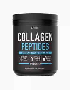 Sports Research Collagen Peptides Powder - Unflavored (16oz)