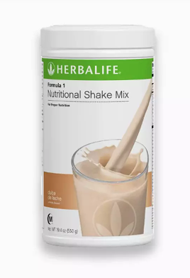 Herbalife Formula 1 Nutritional Shake Mix Canister Dulce de Leche 550g