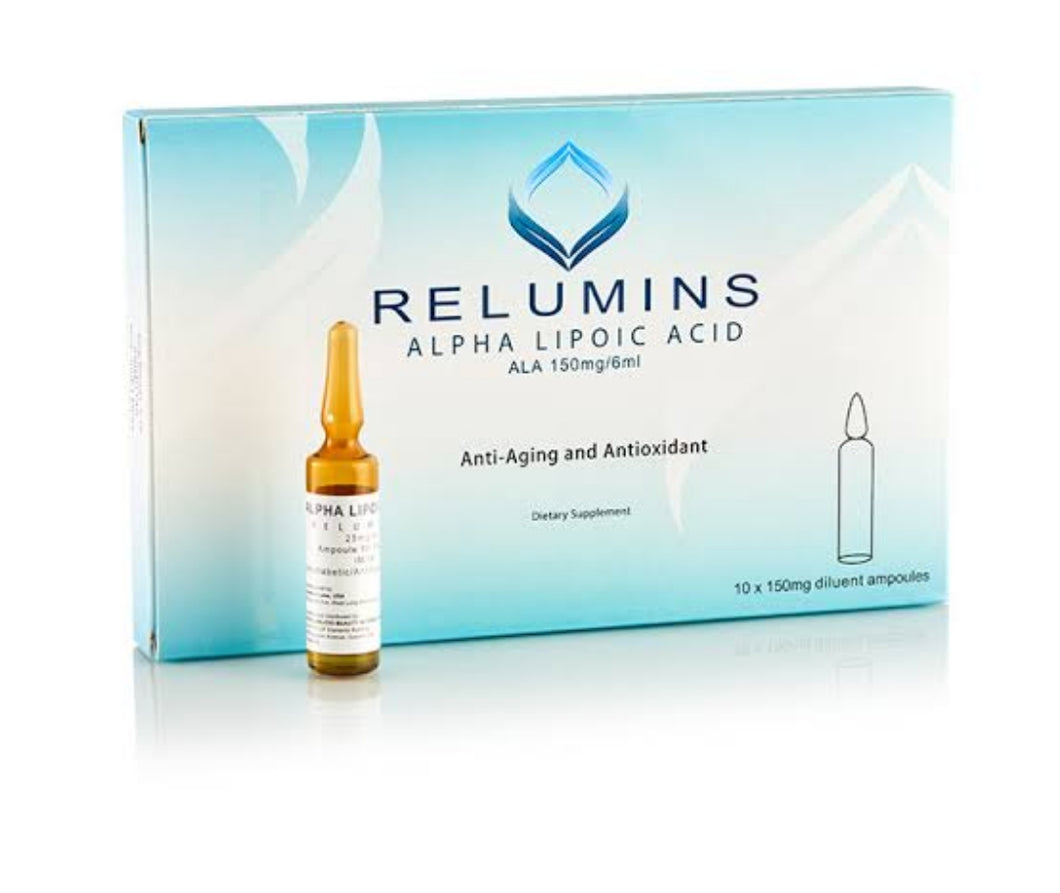 Relumins Alpha Lipoic acid complete set booster