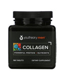Youtheory Collagen for Men with Biotin, Vitamin C, and 18 Amino Acids (1 Bottle, 160 Tablets)
