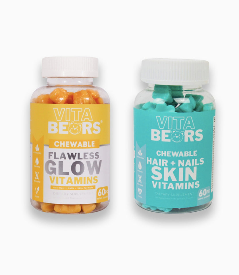 Vitabears Hair Skin Nails (Glutathione+ Collagen+Glycine+Biotin)