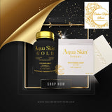 aquaskin gold with tsubaki soap bundle