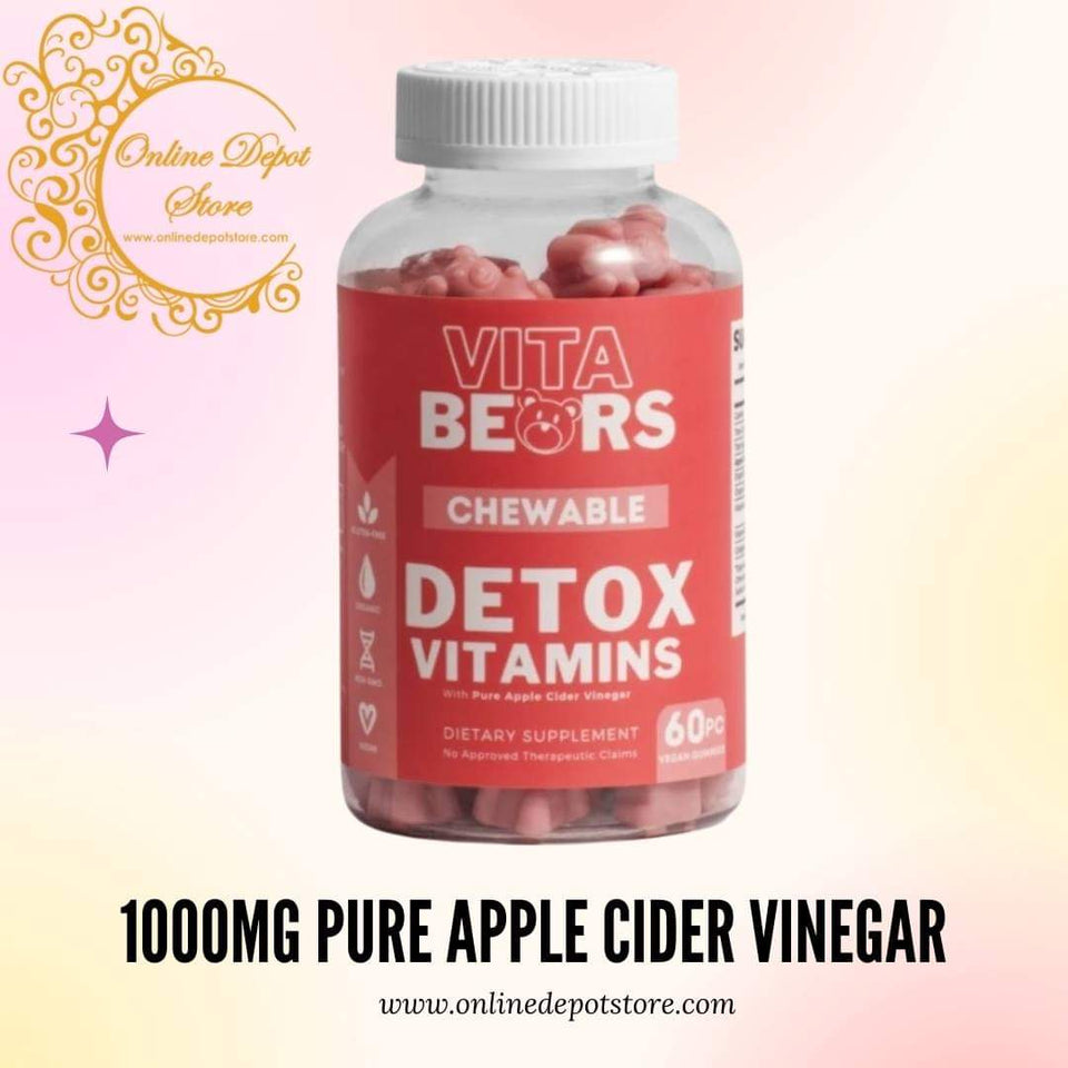Vitabears detox with pure applecider 1000mg