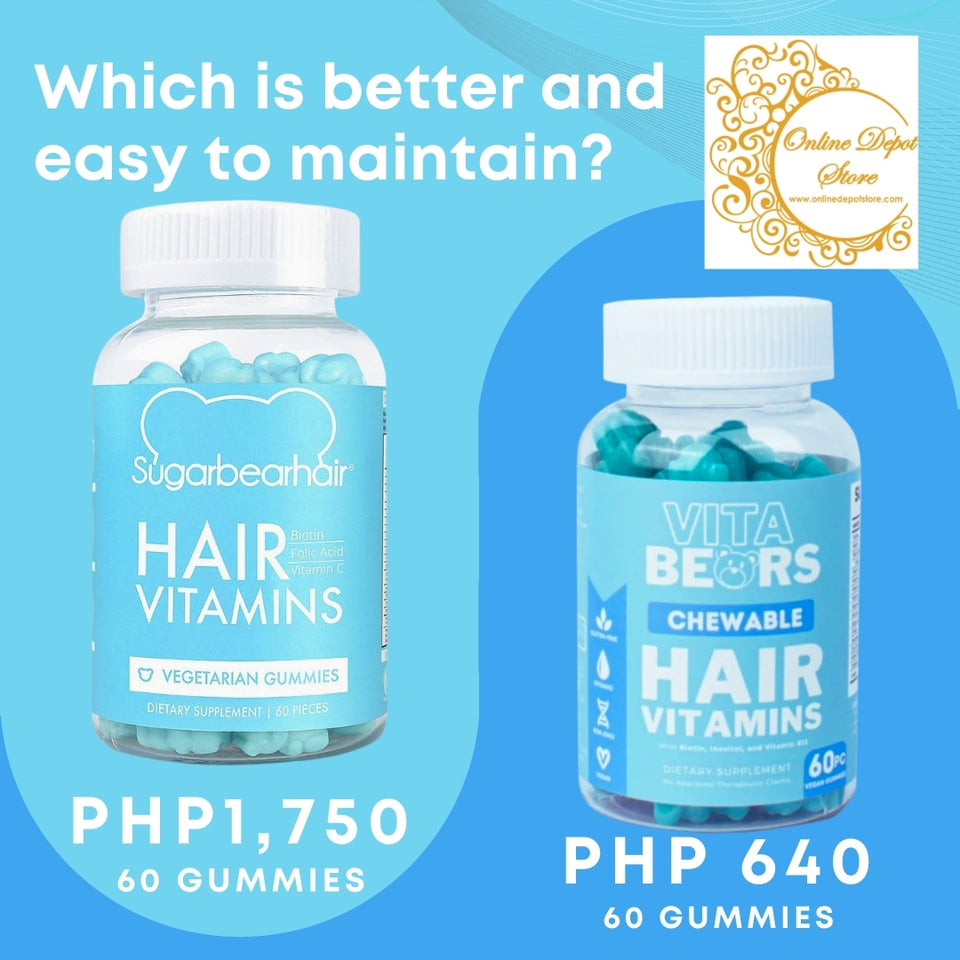 Vitabears Hair Vitamins (60 Gummies)