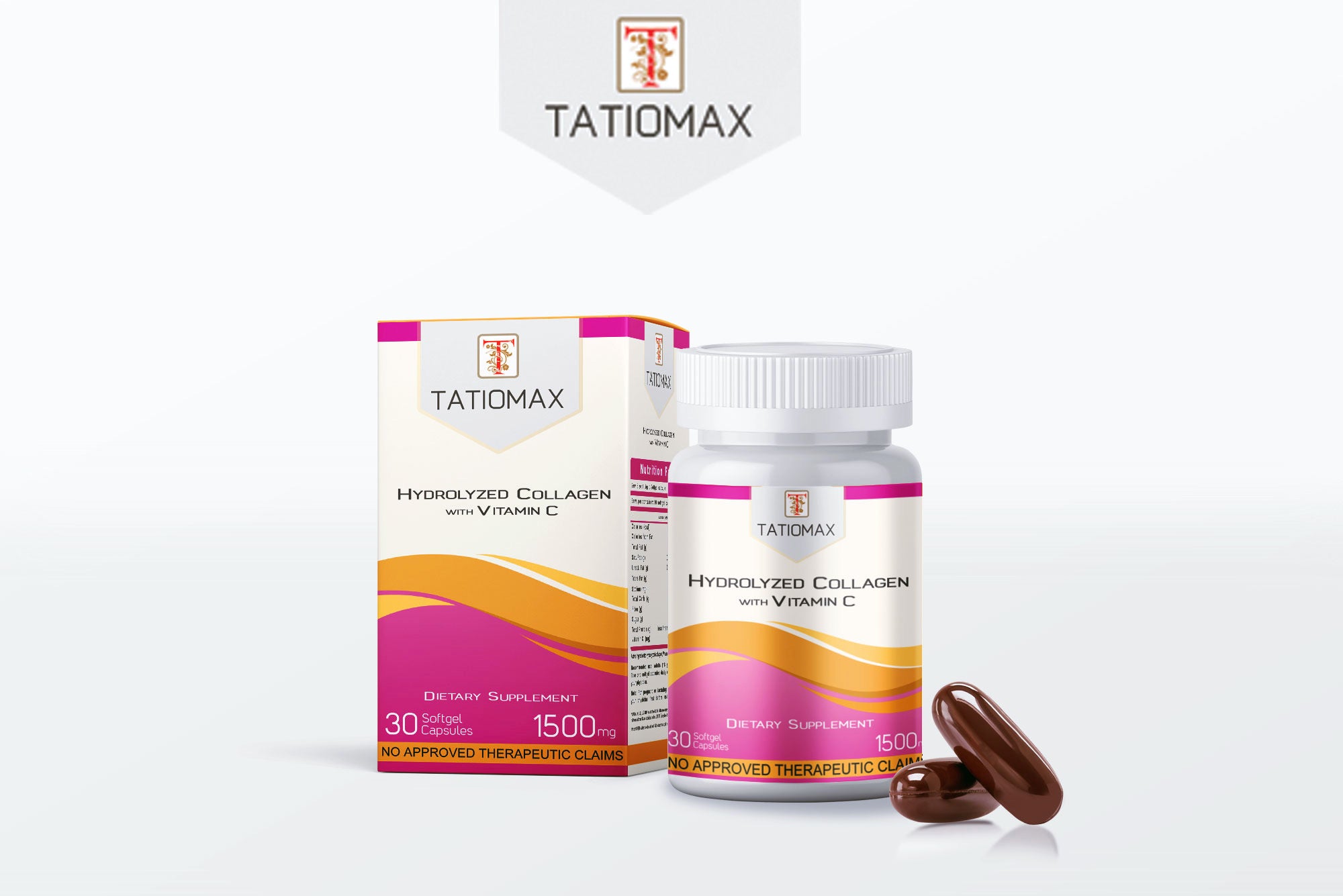 Tatiomax Hydrolyzed Collagen with Vitamin C (1500mg) Online Depot Store Tatiomax Hydrolyzed Collagen with Vitamin C (1500mg) Online Depot Store